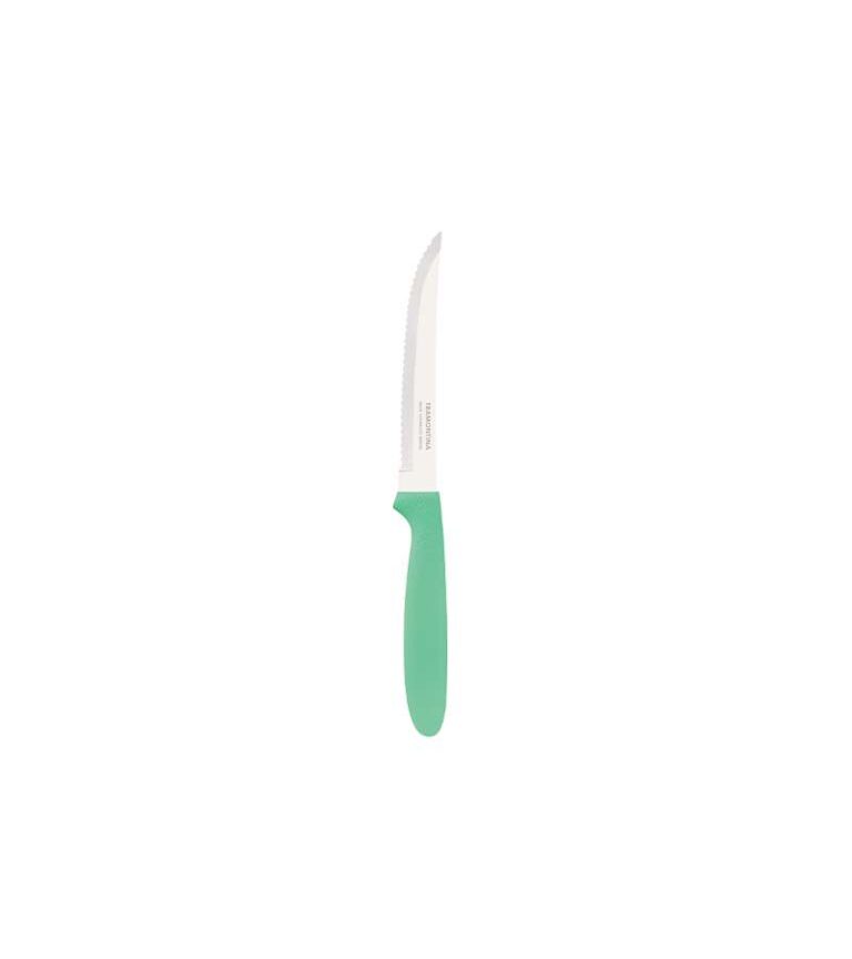 סכין לחיתוך בשר וירקות - ירוק