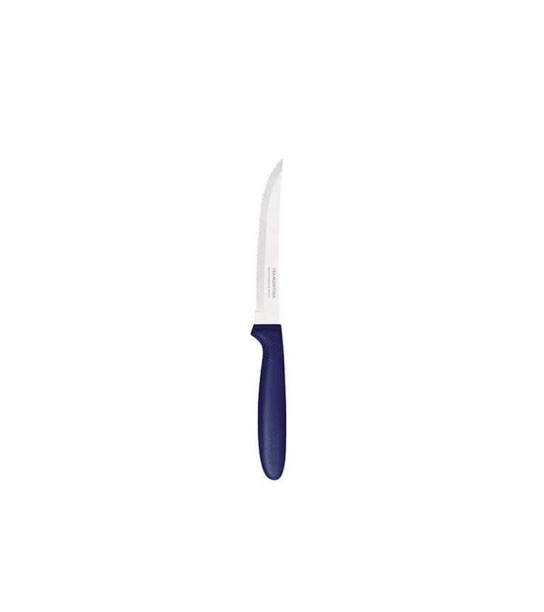 סכין לחיתוך בשר וירקות - כחול