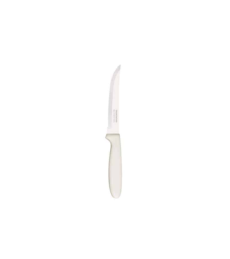 סכין לחיתוך בשר וירקות - לבן