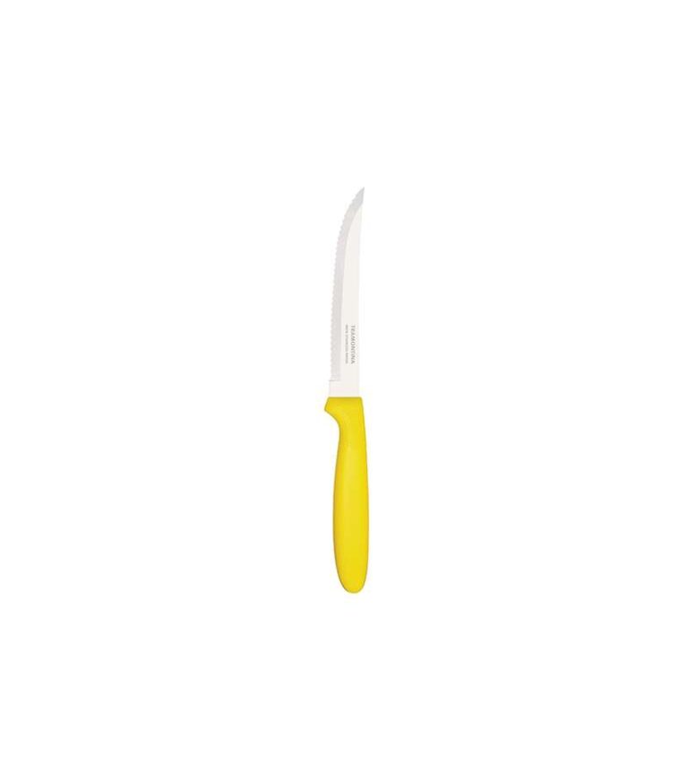 סכין לחיתוך בשר וירקות - צהוב