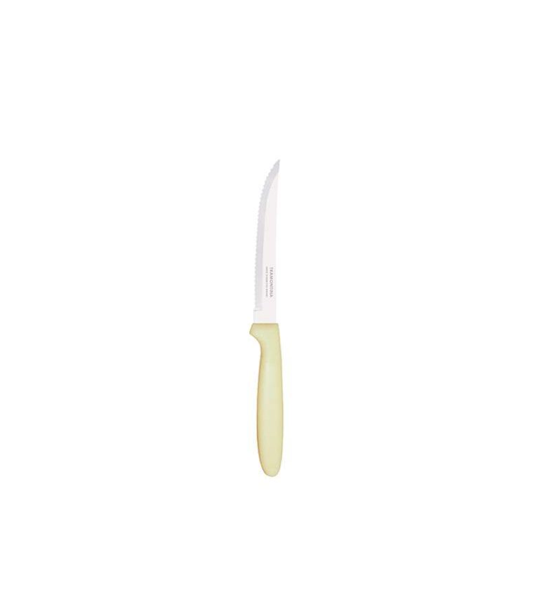 סכין לחיתוך בשר וירקות - שנהב