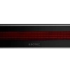 Bromic - תנור חימום (מקרן חום) חשמלי PLATINUM 3400W שחור