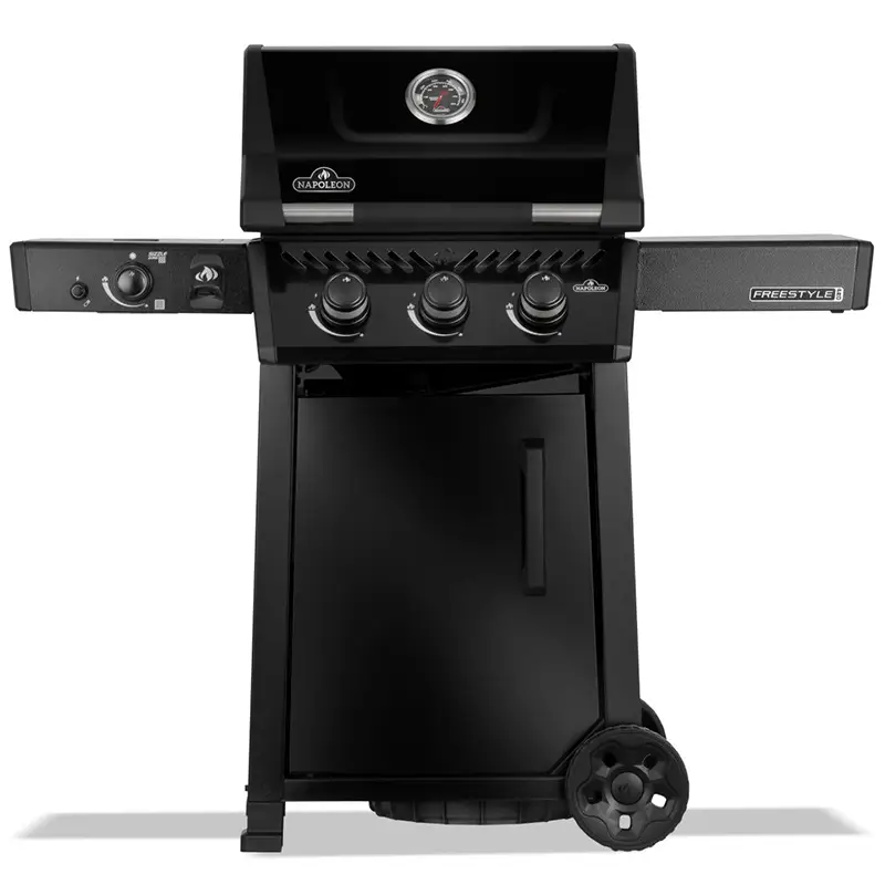 גריל גז FREESTYLE PRO 365 IL  עם כירת צד אינפרא אדום  - שחור