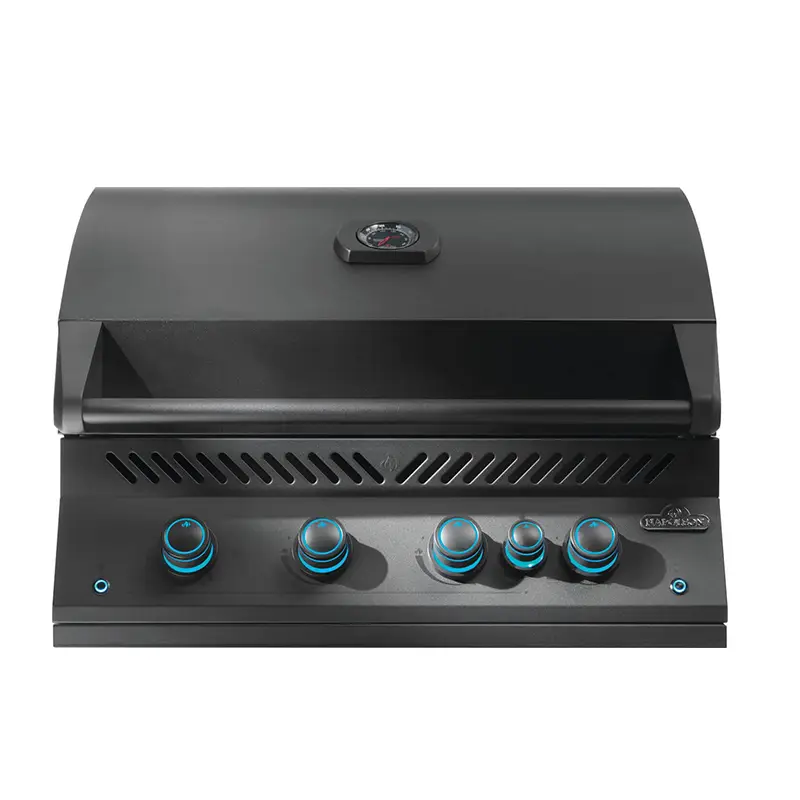 גריל גז מובנה סדרה 700  - 85 ס״מ  | BIG32 נפוליאון IL - שחור